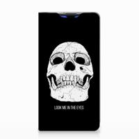 Mobiel BookCase Huawei P30 Skull Eyes - thumbnail