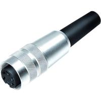 binder 09 0302 00 02-20 Kabeldoos Bus, recht Totaal aantal polen: 2 Serie (ronde connectoren): 680 1 stuk(s) - thumbnail