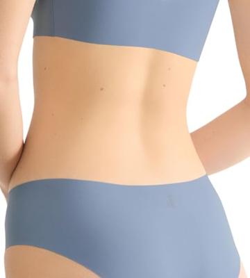 Sloggi Zero Feel hipster 2.0 - Invisible - Naadloze dames short - Dames Onderbroek die niet doorschijnt - Zwart - Huidskleur