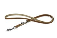 Beeztees Comfort - Hondenriem - Leer - Bruin 200 cm x 18 mm - thumbnail