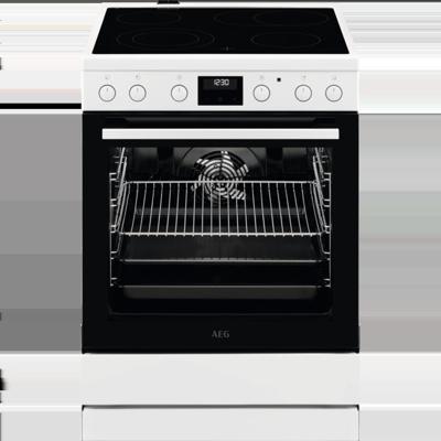 AEG CCB6441BBW Keramisch fornuis Wit