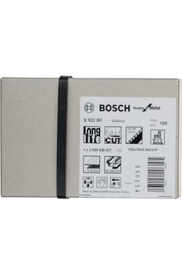 Bosch Accessoires Reciprozaagblad S 922 BF Flexible for Metal 100st - 2608656027 - thumbnail