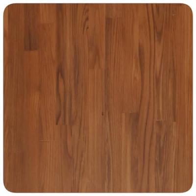 Tafelblad vierkant 50x50x2,5cm behandeld eiken donkerbruin