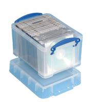 Really Useful Box opbergdoos 3 liter, transparant - thumbnail