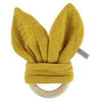 Trixie Bijtring Bliss Mustard Junior 17 Cm Katoen Geel - thumbnail