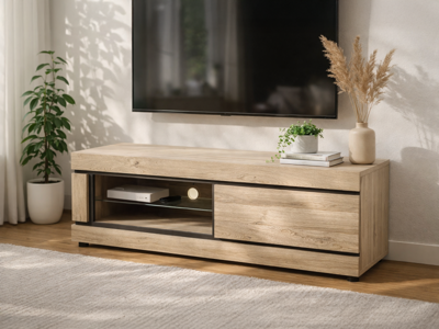 TV-meubel MARNOIX 1 lade franse eik TV-meubel MARNOIX 1 lade franse eik