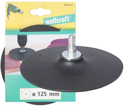 Boor Wolfcraft Schotel Rubber Ø 125 mm (1 Onderdelen) - thumbnail