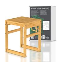 EISL badkamerkruk 35x35x45 cm bamboe - thumbnail