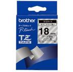 Labeltape Brother P-touch TZe-141 standaard 18mm zwart op transparant - thumbnail