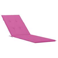 VidaXL Terrasstoelkussen oxford stof roze - thumbnail