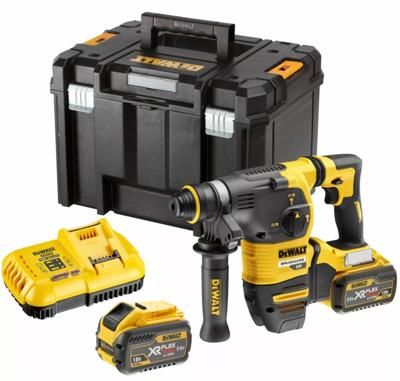 DEWALT DCH333X2-QW Accu Combihamer SDS-Plus 3.5J 54V XR FLEXVOLT - Inclusief 2x 9.0Ah Accu, Lader en Koffer