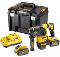 DEWALT DCH333X2-QW Accu Combihamer SDS-Plus 3.5J 54V XR FLEXVOLT - Inclusief 2x 9.0Ah Accu, Lader en Koffer - thumbnail