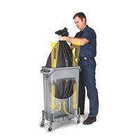 Rubbermaid afvalcontainer Slim Jim, 87 liter, grijs - thumbnail