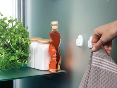 tesa POWERSTRIPS® Zelfklevende haak Ovaal Wit Inhoud: 3 stuk(s) tesa POWERSTRIPS® Zelfklevende haak Ovaal Wit Inhoud: 3 stuk(s)