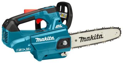 Makita DUC256CZ Accu tophandle kettingzaag 25cm 2x18V Basic Body Makita DUC256CZ Accu tophandle kettingzaag 25cm 2x18V Basic Body