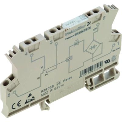 Weidmüller MCZ R 36VDC 1CO AU TRAK Koppelrelais 36 V/DC 6 A 1x wisselcontact 10 stuk(s) Weidmüller MCZ R 36VDC 1CO AU TRAK Koppelrelais 36 V/DC 6 A 1x wisselcontact 10 stuk(s)