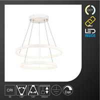 SLV ONE DOUBLE 1004768 LED-hanglamp LED vast ingebouwd 49 W Wit - thumbnail