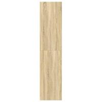 Hoge kast 70x41x185 cm bewerkt hout sonoma eikenkleurig - thumbnail