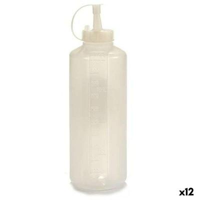 Sauskom Kinvara Transparant Plastic 1 L 8 x 25 x 8 cm (12 Stuks)