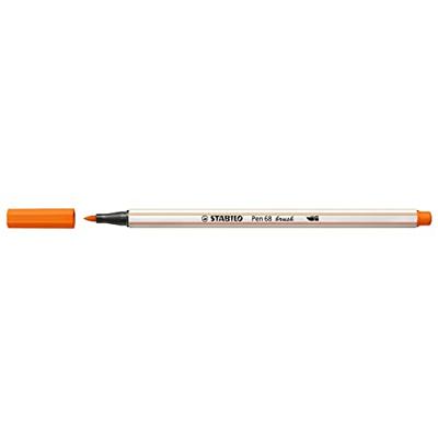 Stabilo pen 68 brush 30 bleek vermiljoen Stabilo pen 68 brush 30 bleek vermiljoen