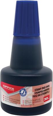 OFFICE products stempelinkt, zonder olie, 30 ml, blauw