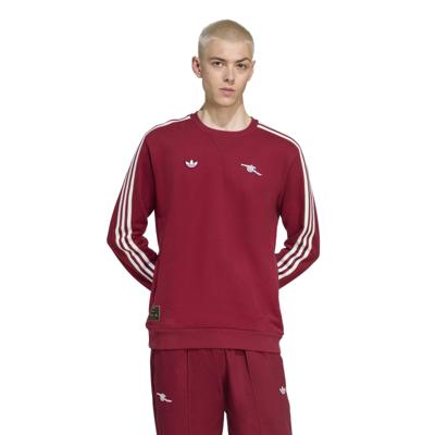 adidas Arsenal Terrace Icons Crew Sweater Rood Wit