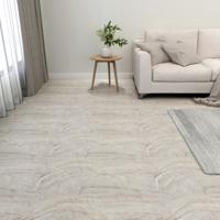 VidaXL Vloerplanken zelfklevend 55 st 5,11 m² pvc beige - thumbnail