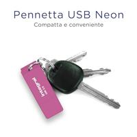 Integral Neon USB 3.0 stick, 32 GB, roze - thumbnail