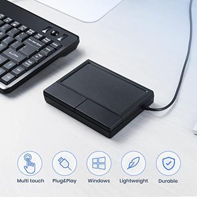 Perixx PERIPAD-504 Touchpad USB Zwart 2 Toetsen Touchscreen - thumbnail