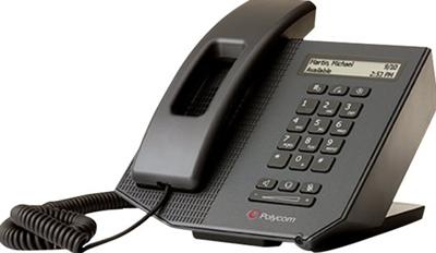 POLY SoundPoint CX300 R2 IP telefoon Zwart Handset met snoer