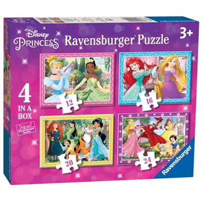 Ravensburger - prinses puzzel 4in1