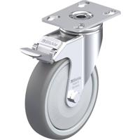 Blickle LKPA-TPA 126KF-FI Zwenkwiel met rem Wieldiameter: 125 mm Draagvermogen (max.): 120 kg 1 stuk(s) - thumbnail