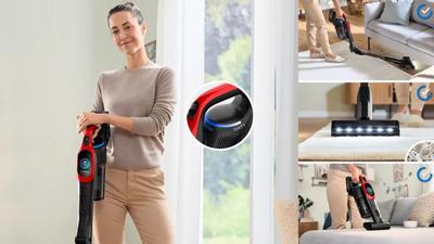 Bosch BCS1041PET Unlimited 10 Steelstofzuiger zonder zak - thumbnail