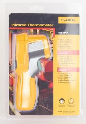 Fluke 62 MAX Infrarood-thermometer Optiek 10:1 -30 - +500 °C Fluke 62 MAX Infrarood-thermometer Optiek 10:1 -30 - +500 °C