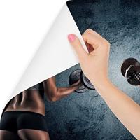 Fotobehang - Sportschool energie, premium print, inclusief behanglijm - thumbnail