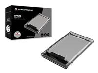 Conceptronic DANTE03T behuizing voor opslagstations HDD-/SSD-behuizing Transparant 2.5 - thumbnail