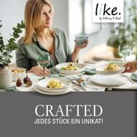 Villeroy & Boch Crafted Cotton Ontbijtset 6 delig 2 pers - thumbnail