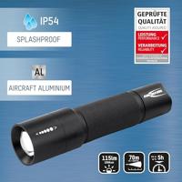 Ansmann M100F Zaklamp werkt op batterijen LED Met riemclip, Met handlus 115 lm 92 g - thumbnail