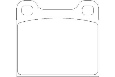 Remblokken set 2022803