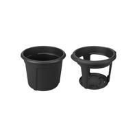 Elho green basics aardappel pot 33 cm living black - thumbnail