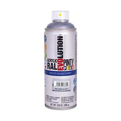 Sprayverf Pintyplus Evolution RAL 9006 Waterbasis White Aluminium 400 ml