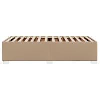 Bedframe kunstleer cappuccinokleurig 80x200 cm - thumbnail