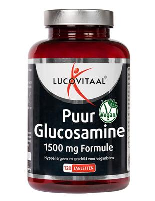 Lucovitaal Glucosamine puur vegan 120 Tabletten Lucovitaal Glucosamine puur vegan 120 Tabletten
