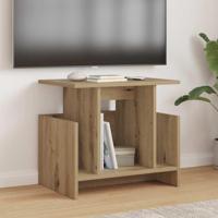 TV-standaard 2 pcs Artisan Eiken 50 x 35 x 45 cm Bewerkt hout - thumbnail