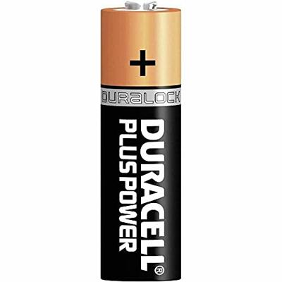Duracell Plus Mono alkaline batterijen LR20, Grootte AA 12 Stuk oranje/zwart
