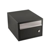 Allux Brievenbus Brick 215Mm Zwart - 40215070 - thumbnail