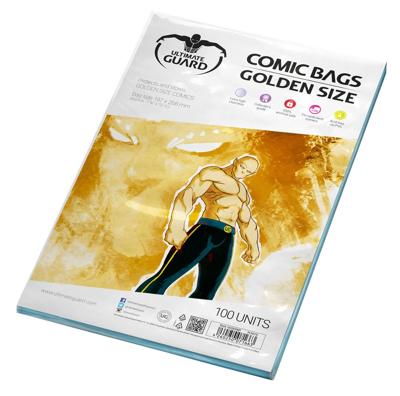 Ultimate Guard Comic Bags Standard (100) - Golden Size Ultimate Guard Comic Bags Standard (100) - Golden Size