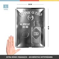 Gin en Tonic served wandplaat - thumbnail