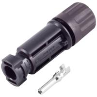 BKL Electronic 2800007 PV4 stekker 2,5-6mmm, IP68, 1500 V. Zwart Inhoud: 1 stuk(s) - thumbnail