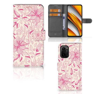 Poco F3 | Xiaomi Mi 11i Hoesje Pink Flowers